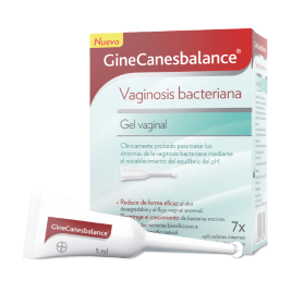 GineCanesbalance gel vaginal 7 aplicadores x 5 ml