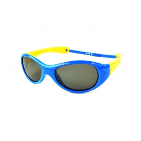 Farmamoda gafa de sol infantil polarizada ref s8109 azul claro amarillo