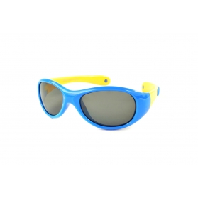 Farmamoda gafa de sol infantil polarizada ref s8109 azul claro amarillo