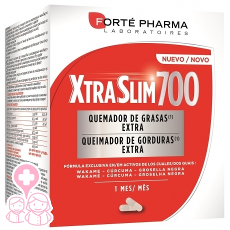 Forté Pharma Xtra Slim 700 quemador de grasas 120 cápsulas