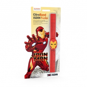 Isdin Kids Citroband pulsera repelente aromática Iron Man 1 pulsera + 2 pastillas de recarga