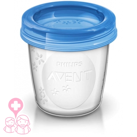 Avent Recipientes para leche materna 5 uds 180 ml SCF619/05