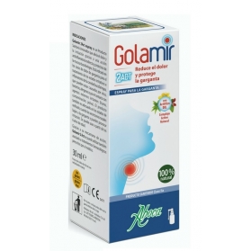 Aboca Golamir 2ACT spray sin alcohol para la garganta 30 ml