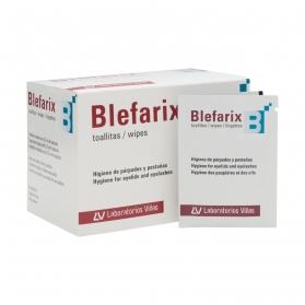 Blefarix 50 toallitas estériles para limpieza de ojos y párpados