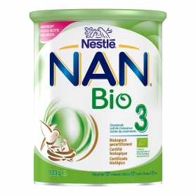 Nestlé nan bio 3 800 gr leche ecológica de continuación