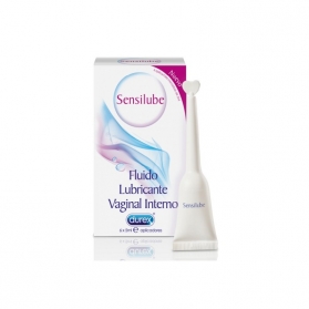 Durex sensilube lubricante vaginal fluido 5 ml 6 aplicadores