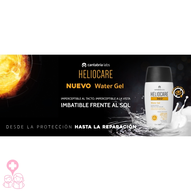 Heliocare 360º Water gel SPF50+ protector solar facial 50 ml