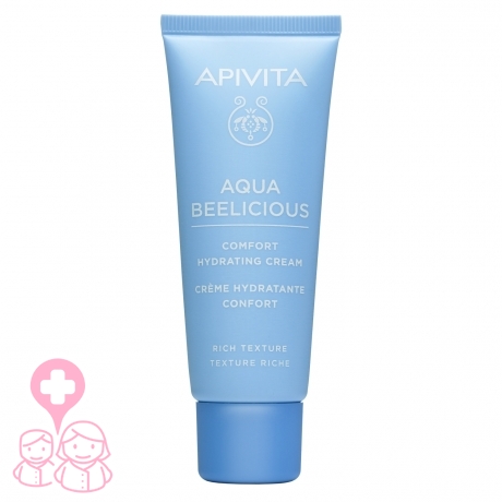 Apivita Aqua Beelicious crema hidratante comfort textura Rica