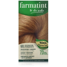 Farmatint 7d rubio dorado tinte para cabello 150 ml