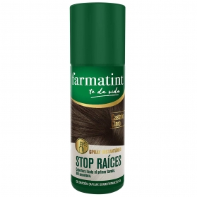 Farmatint stop raíces spray 75 ml castaño claro