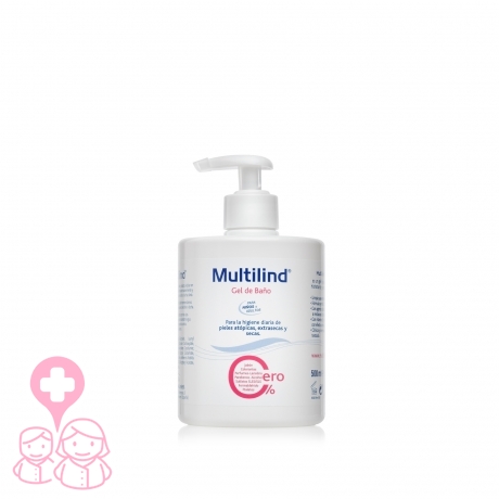 Multilind gel de baño para pieles atópicas 500ml