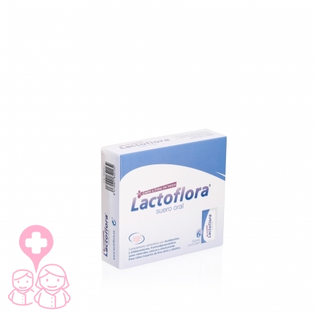 Lactoflora suero oral para rehidratación 6 sobres doucam