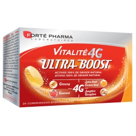 Forté pharma vitalité 4g ultra boost energía a tope 6 comprimidos efervescentes