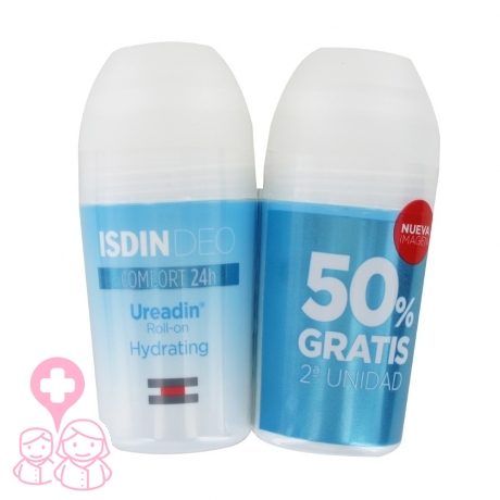 Isdin Deo DUPLO desodorante Ureadin roll-on 2 x 50 ml