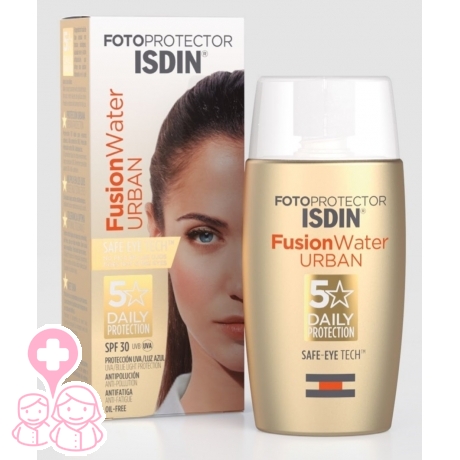 Fotoprotector Isdin Fusion Water Urban SPF30 Daily Protection 50 ml