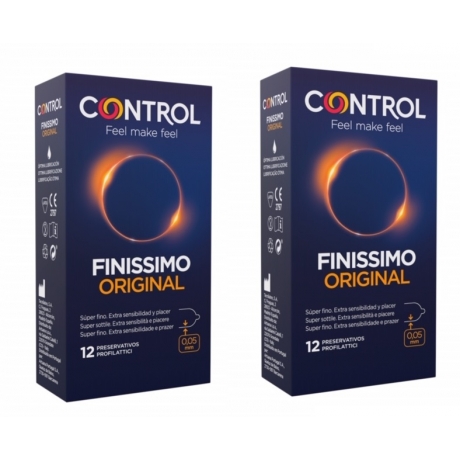 Control Finissimo DUPLO 2x12 preservativos