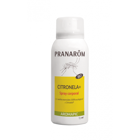 Pranarom Aromapic spray corporal BIO anti-mosquitos 75ml+25ml  GRATIS
