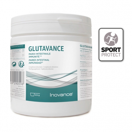 Inovance Glutavance 400 gr con Glutamina, Zinc y Vitamina D