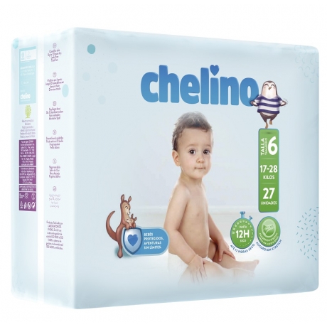 PAÑALES CHELINO T2 28 UDS