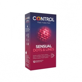 Control Sensual Dots & Lines 12 preservativos