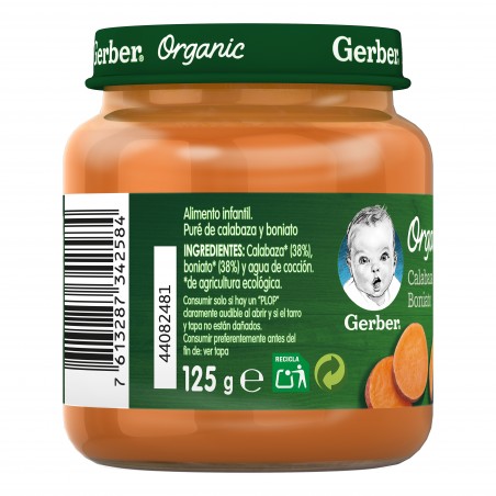 Gerber Organic tarrito...