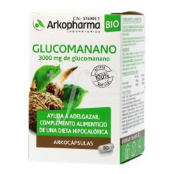 Arkocapsulas Glucomanano 80...