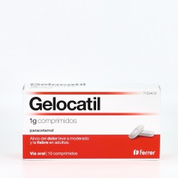 Gelocatil 1 g 10 Comprimidos