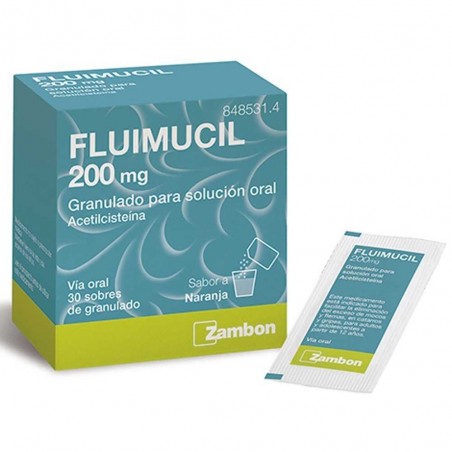 Fluimucil 200 mg 30 Sobres...