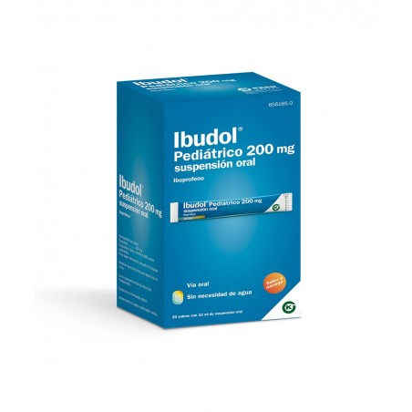 Ibudol Pediátrico 200 mg 20...