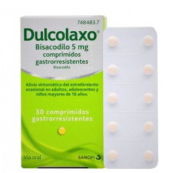 Dulcolaxo Bisacodilo 5 mg...