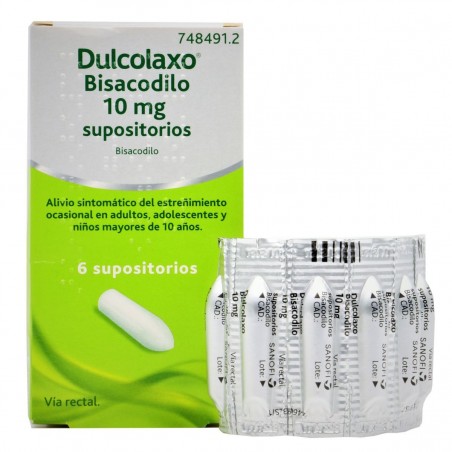 Dulcolaxo Bisacodilo 10 mg...