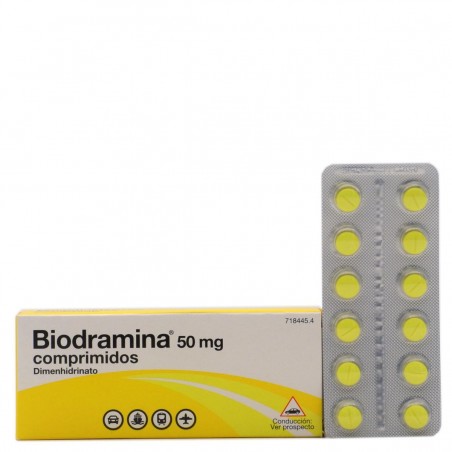 Biodramina 50 mg 12...