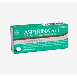 Aspirina Plus 500 mg/50 mg...