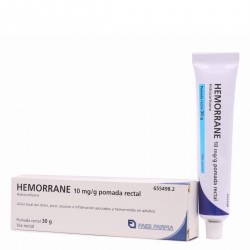 Hemorrane 10 mg/g Pomada...