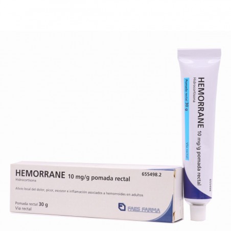 Hemorrane 10 mg/g Pomada...