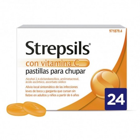 Strepsils con Vitamina C 24...