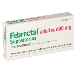 Febrectal Adultos 600 mg 6...