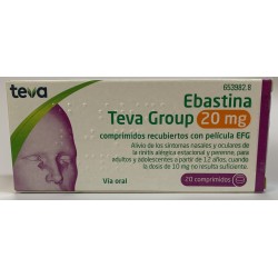 Ebastina Teva Group 20 mg...