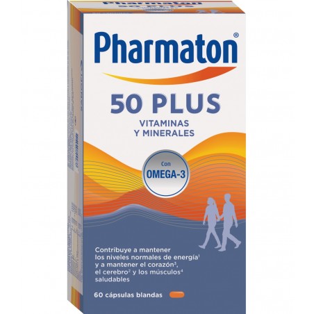 Pharmaton 50 Plus con Omega...